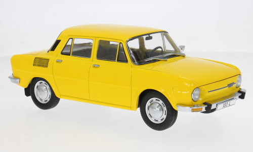Skoda 100 1969 Geel - 1:18